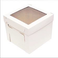 Picture of CAKE BOX WITH WINDOW 35 X 35 X 15CM EXTRA STRONG